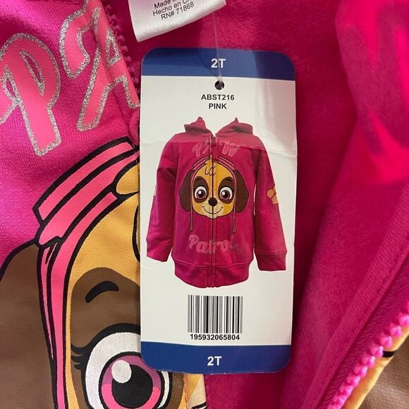 ❤️Paw Patrol Skye Zip Up Hoodie 2T - Picture 4 of 5